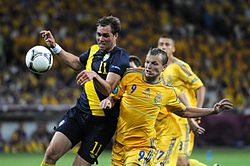 Match of Ukraine national football team in UEFA Euro 2012